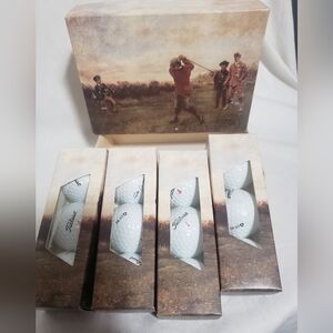 Collectible Dale Jarrett Titleist DT90 Golf Ball Boxed Set of 12 Never Used